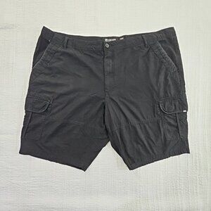 Ecko Unltd Shorts Men's 48B Black Cargo Baggy Streetwear Outdoor Utility Y2K EUC